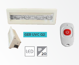 UV C 275 nm 3W RF Led Disinfection Luminaire&quot;GERQ2AG275-3H&quot;